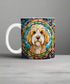 Cockapoo Apricot Suncatcher Artwork Ceramic Mug